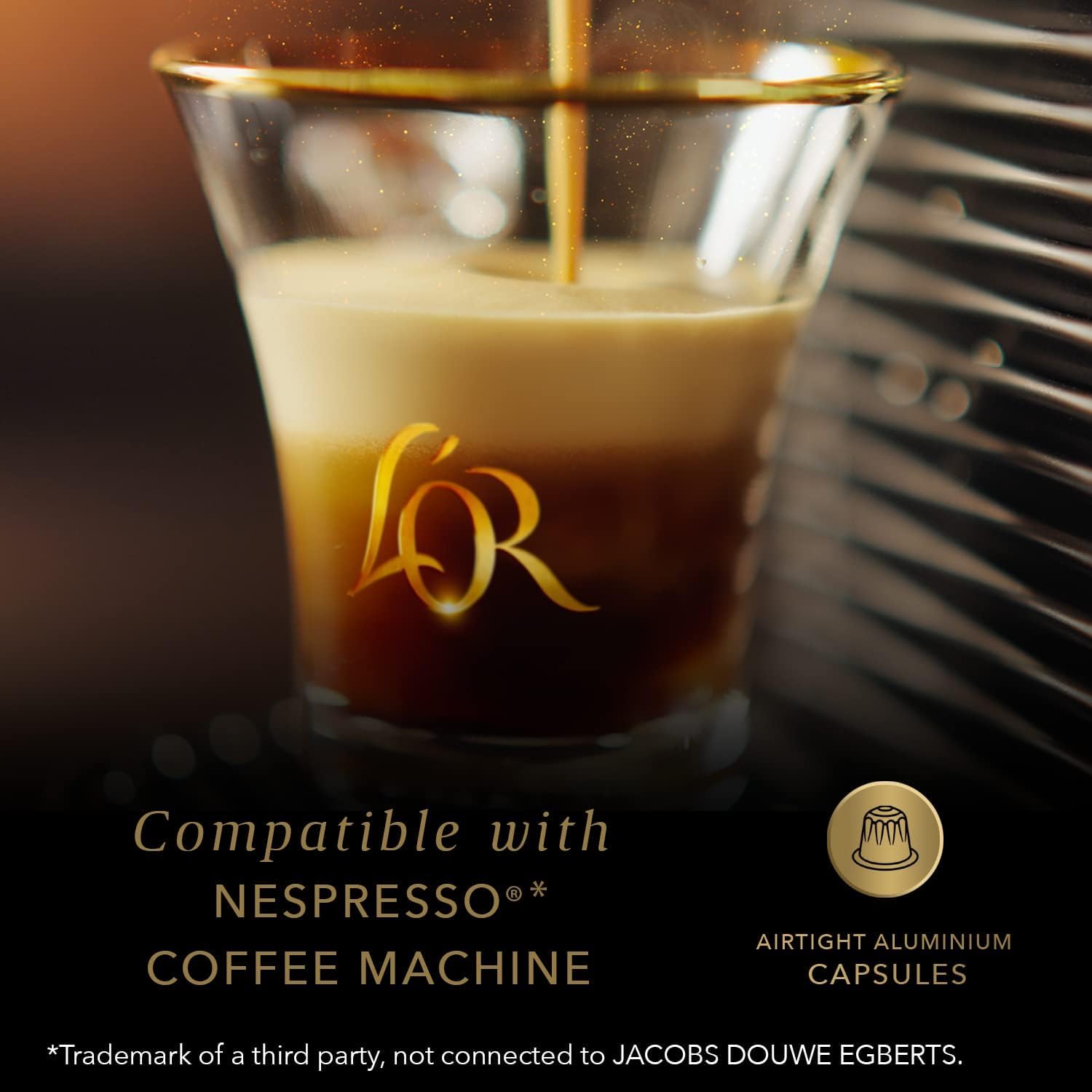 L'Or Espresso Supremo Coffee Pods - Intensity 10 Espresso | 40 Recyclable Capsules 3