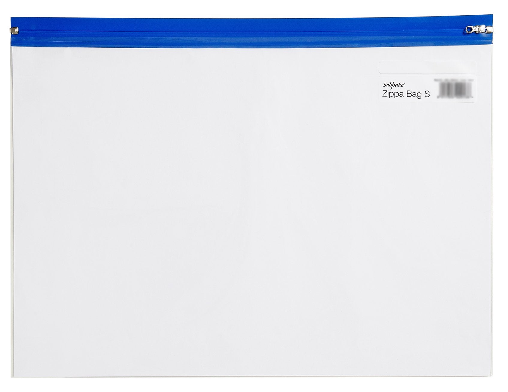 Snopake A4 Plus Zippa-Bag ‘S’ Classic with Write-On Label | Pack of 5 | Water Resistant 4