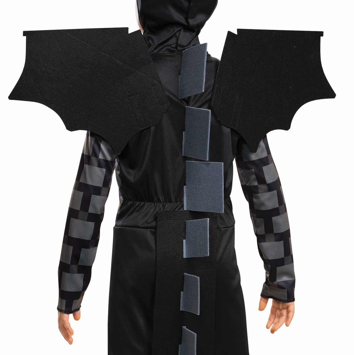 Disguise Minecraft Ender Dragon Costume - Kids Black 9