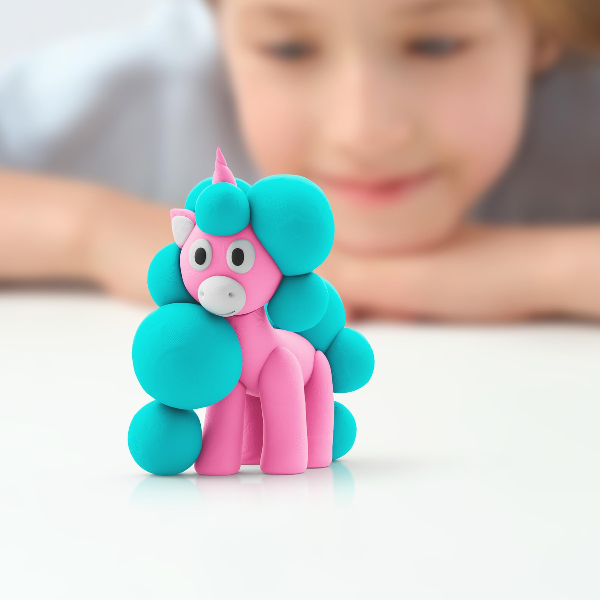 HEY CLAY Rainbow Unicorns Set - Air-Dry Clay Kit for Kids Ages 3+ 15