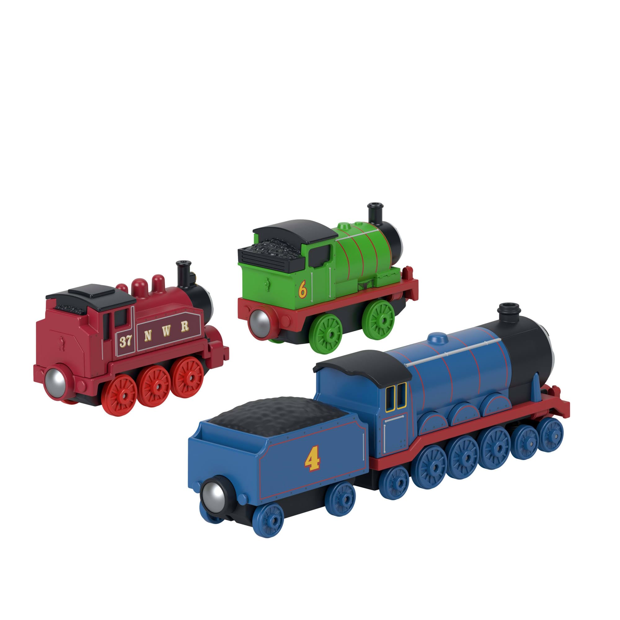 THOMAS & FRIENDS Die-Cast Train Multipack of 3 (Thomas, Diesel, James) | Ages 3+ 6