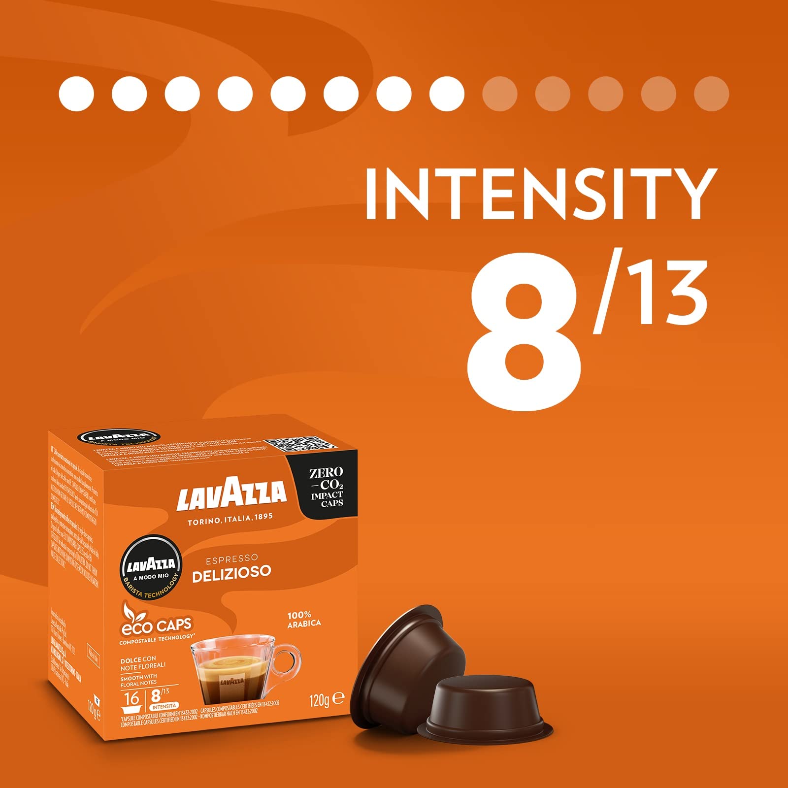 Lavazza A Modo Mio Espresso Delizioso Kaffeekapseln, 100 % Arabica, 16 Pads 3