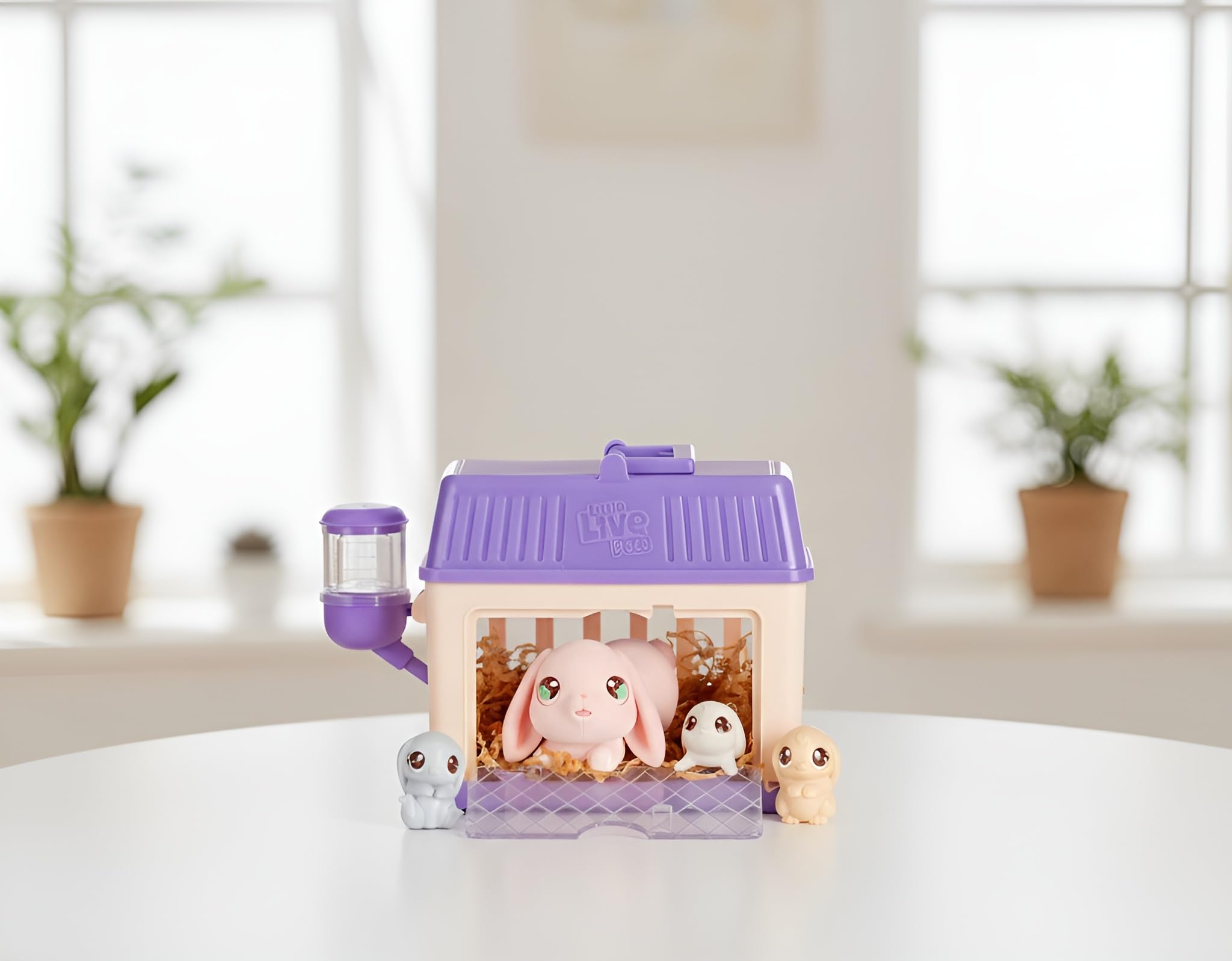 Little Live Pets Mama Surprise Minis Bunny Toy Playset | Surprise Babies & Accessories | Ages 5+ 7