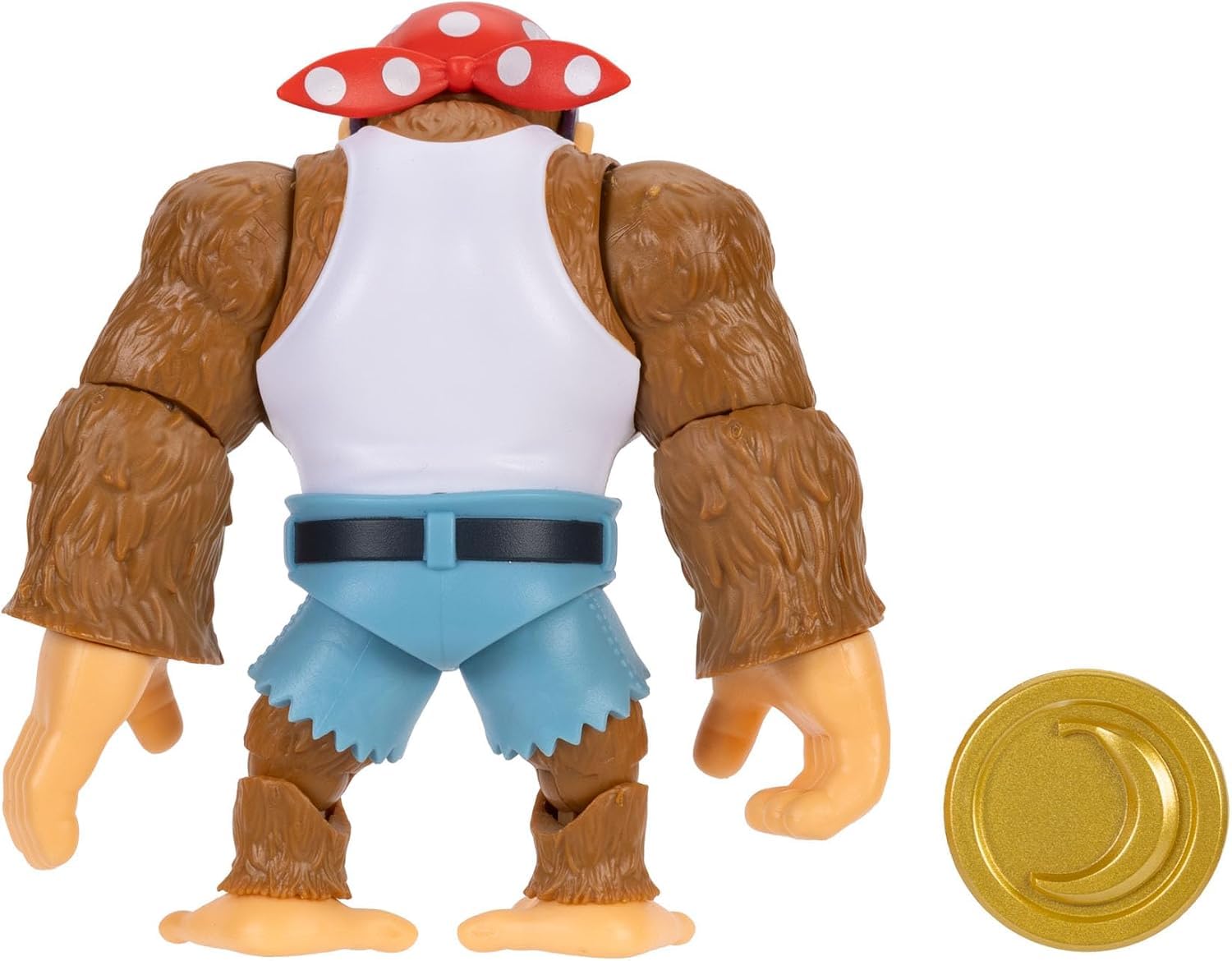 Nintendo Funky Kong Action Figure - 15 Points Articulation | 4 Inch | Ages 3+ 6
