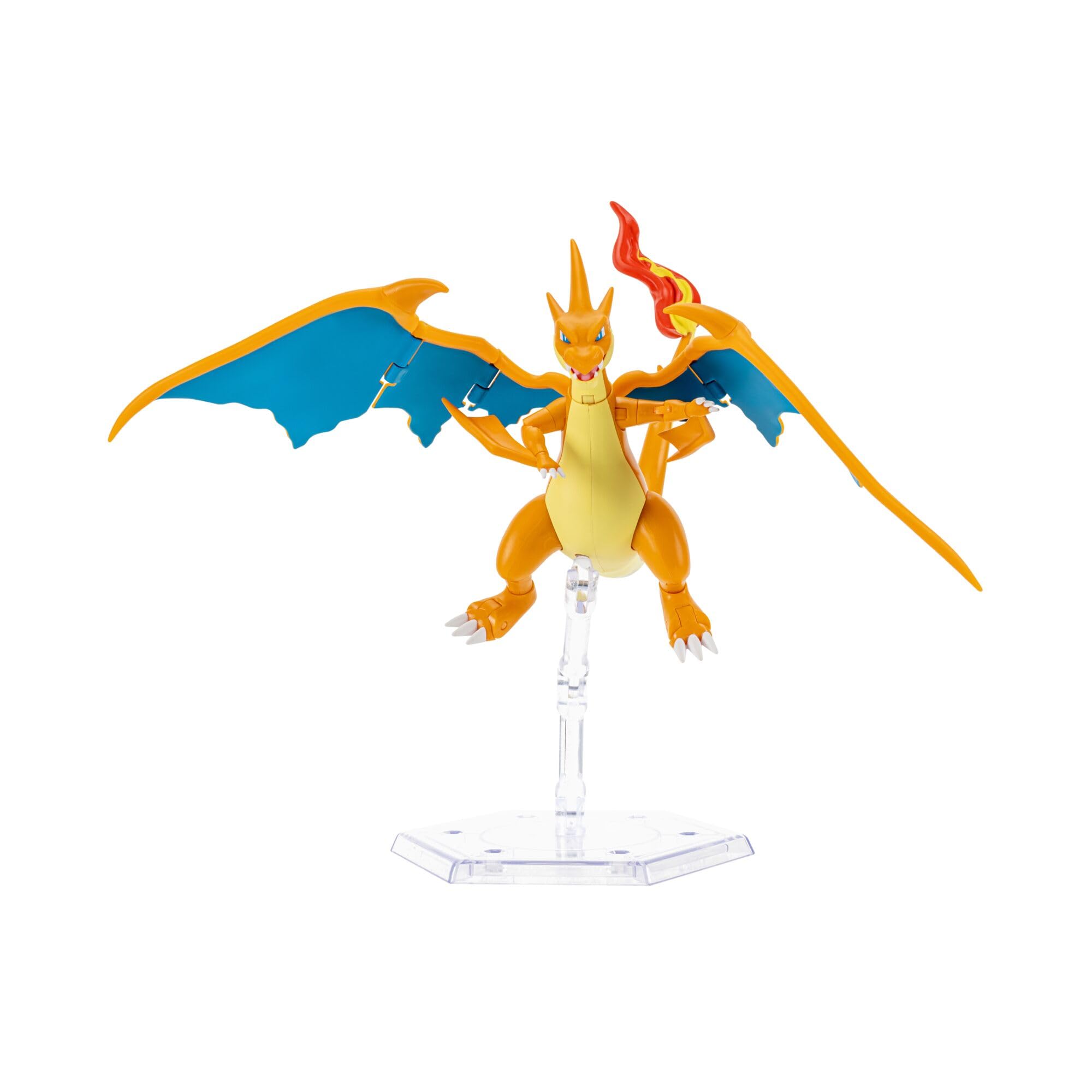 Pokémon Mega Charizard Y Action Figure - 6-Inch Super-Articulated | 15+ Points of Articulation | Classic Edition 4