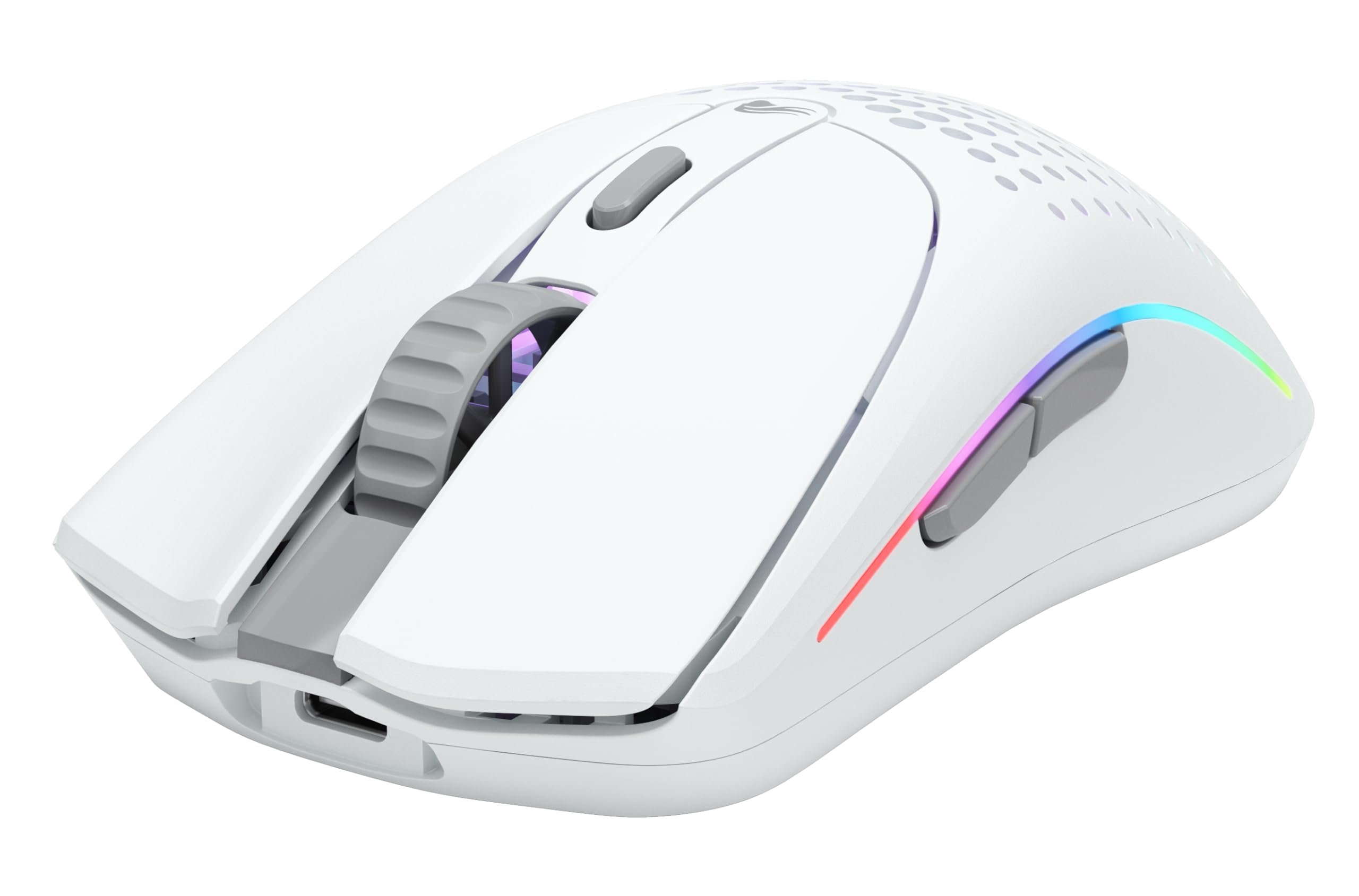 GLORIOUS Model O 2 Wireless Gaming Mouse - 68g Superlight, 26K BAMF 2.0 Sensor, RGB, Ambidextrous, 6 Buttons, Matte White 4