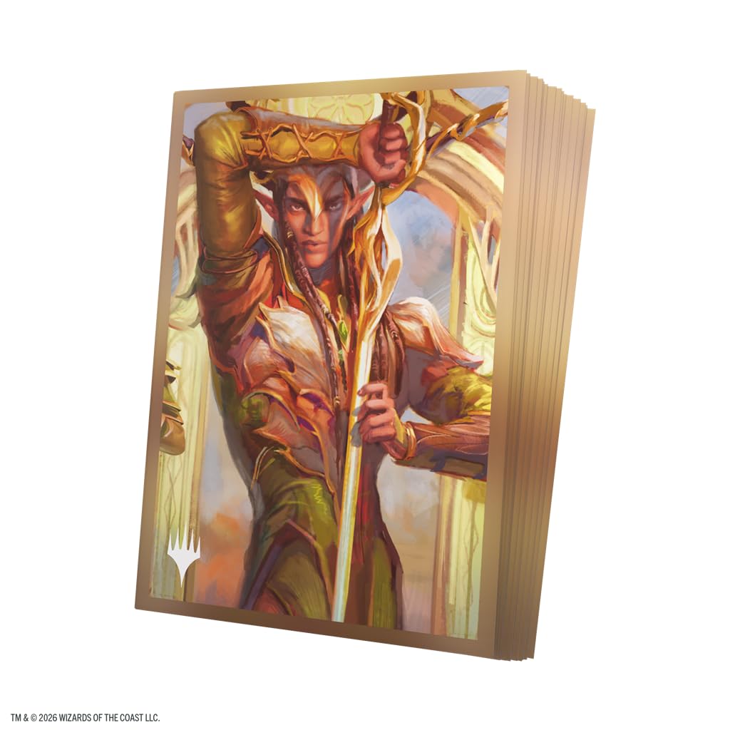 Gamegenic MTG Lorwyn Eclipsed Sleeves Morcants Loyalist | 105 Count | Multicoloured | 66x92mm