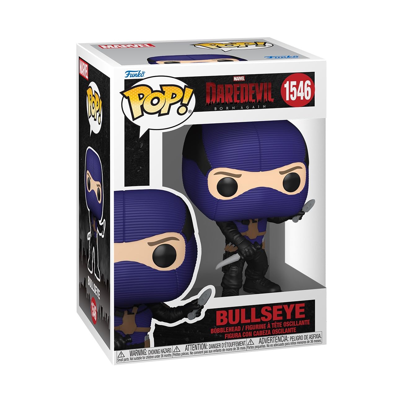Funko Pop! Daredevil Born Again - Bullseye Vinyl Figure | 3.75 in | Model 75897