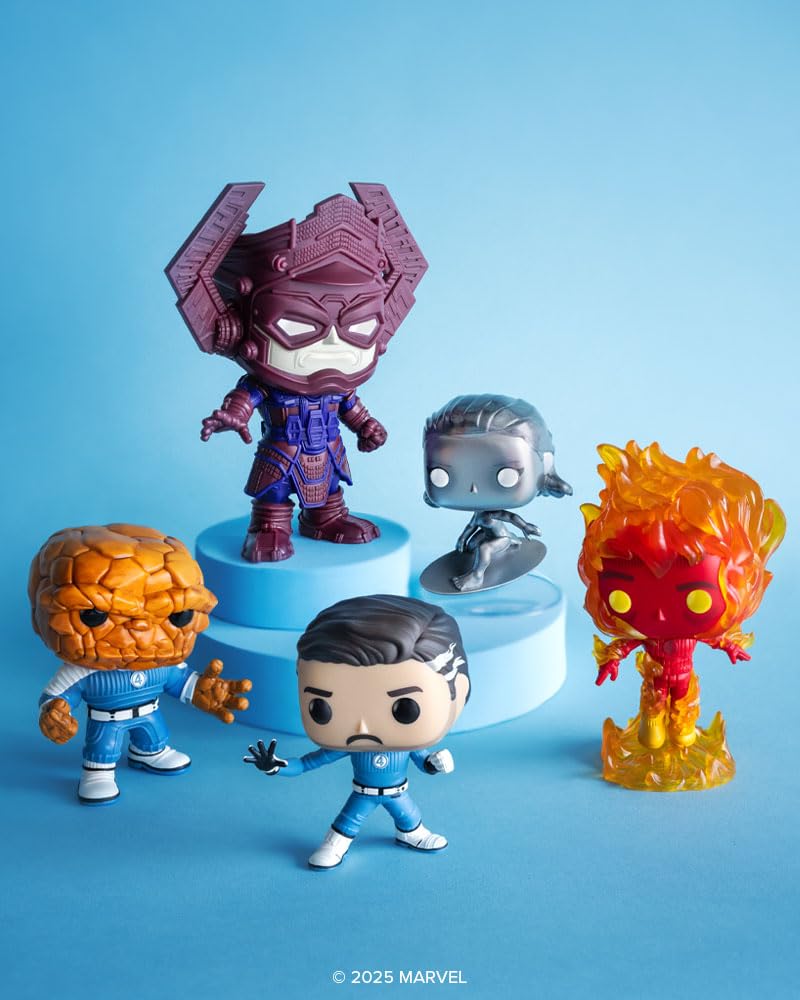 Funko Pop! Marvel Human Torch - Fantastic Four (2025) Vinyl Figure 3