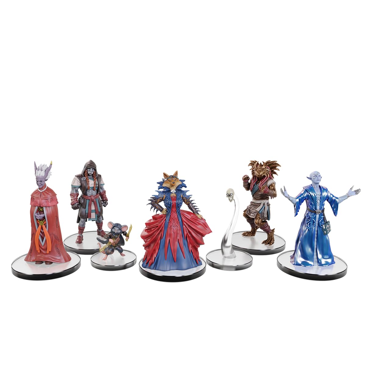 WizKids D&D Icons of The Realms: Planescape: Adventures in The Multiverse Collectible Figures | Booster Pack | Multicolor Plastic