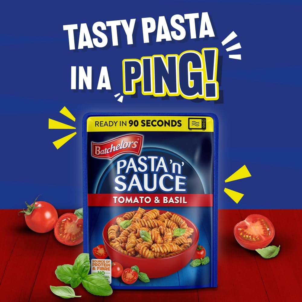 Batchelors Pasta 'n' Sauce Carbonara Microwave Meals - Pack of 6 (200g Each) | 90 Second Prep 3