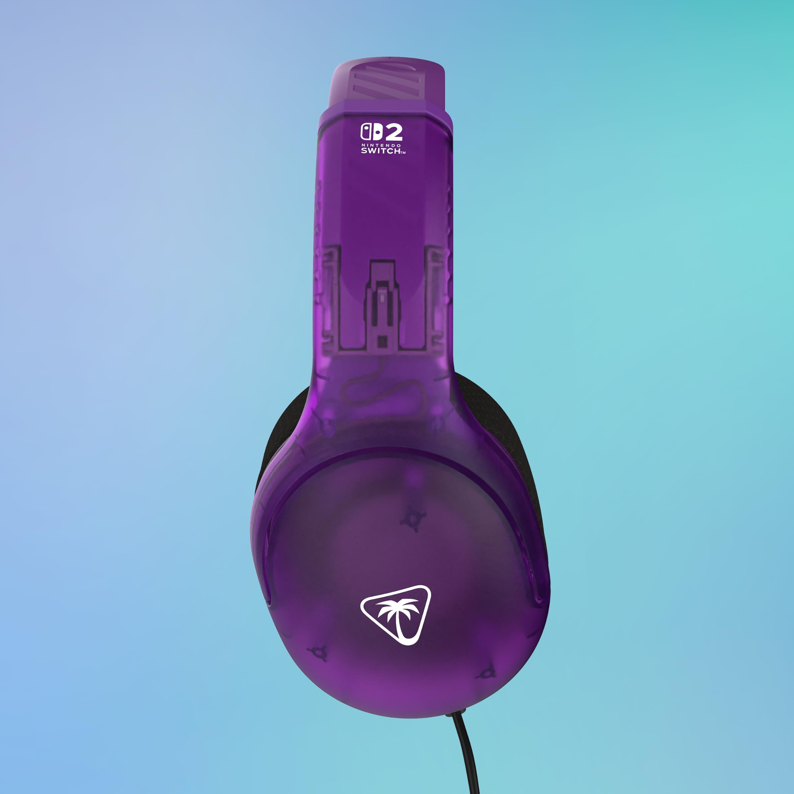 Turtle Beach Airlite Fit Wired Gaming Headset - Ghost Purple | Nintendo Licensed | Lightweight 6