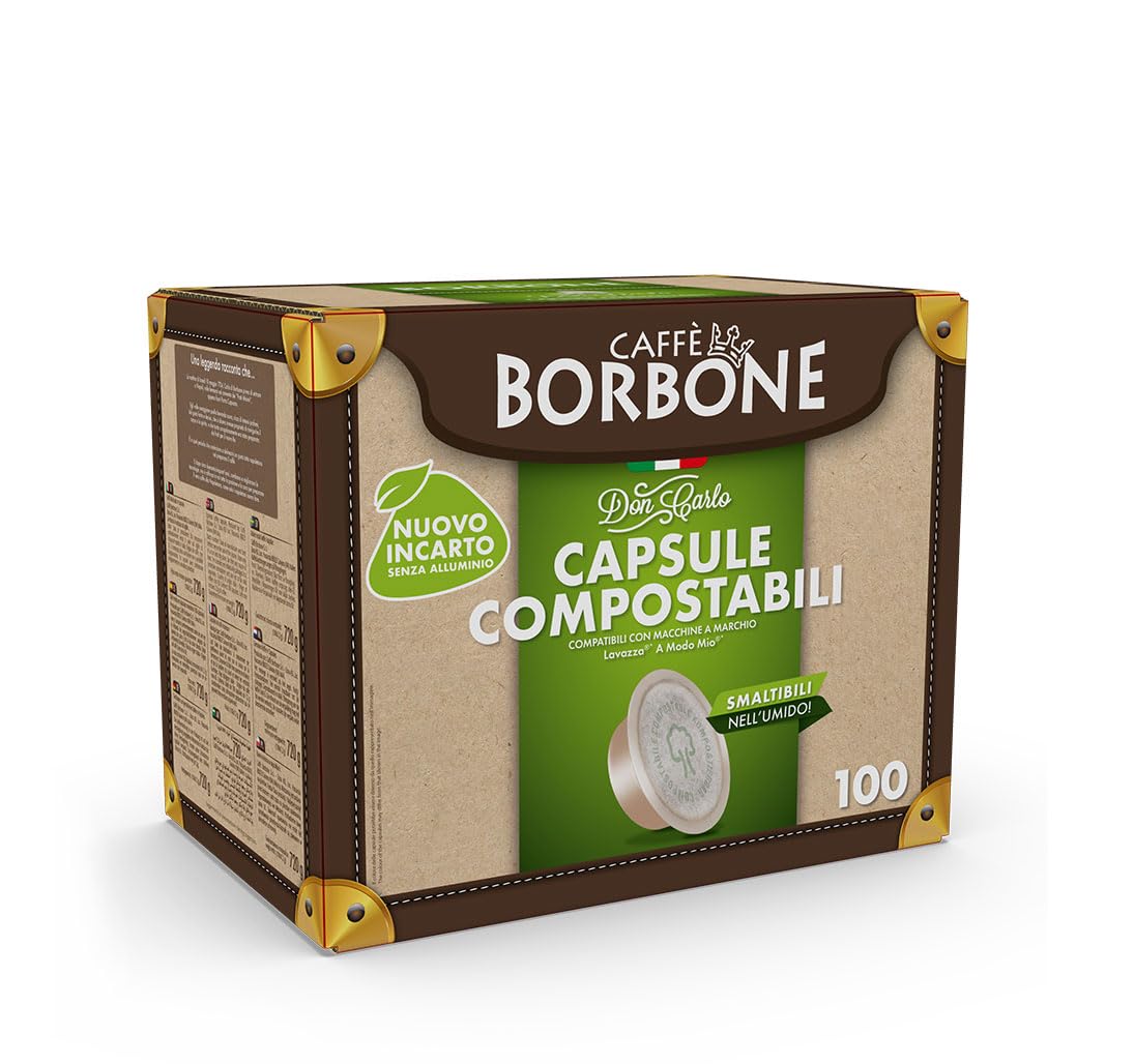 Caffè Borbone Don Carlo Gold Kaffeemischung - 100 kompostierbare Kapseln 3