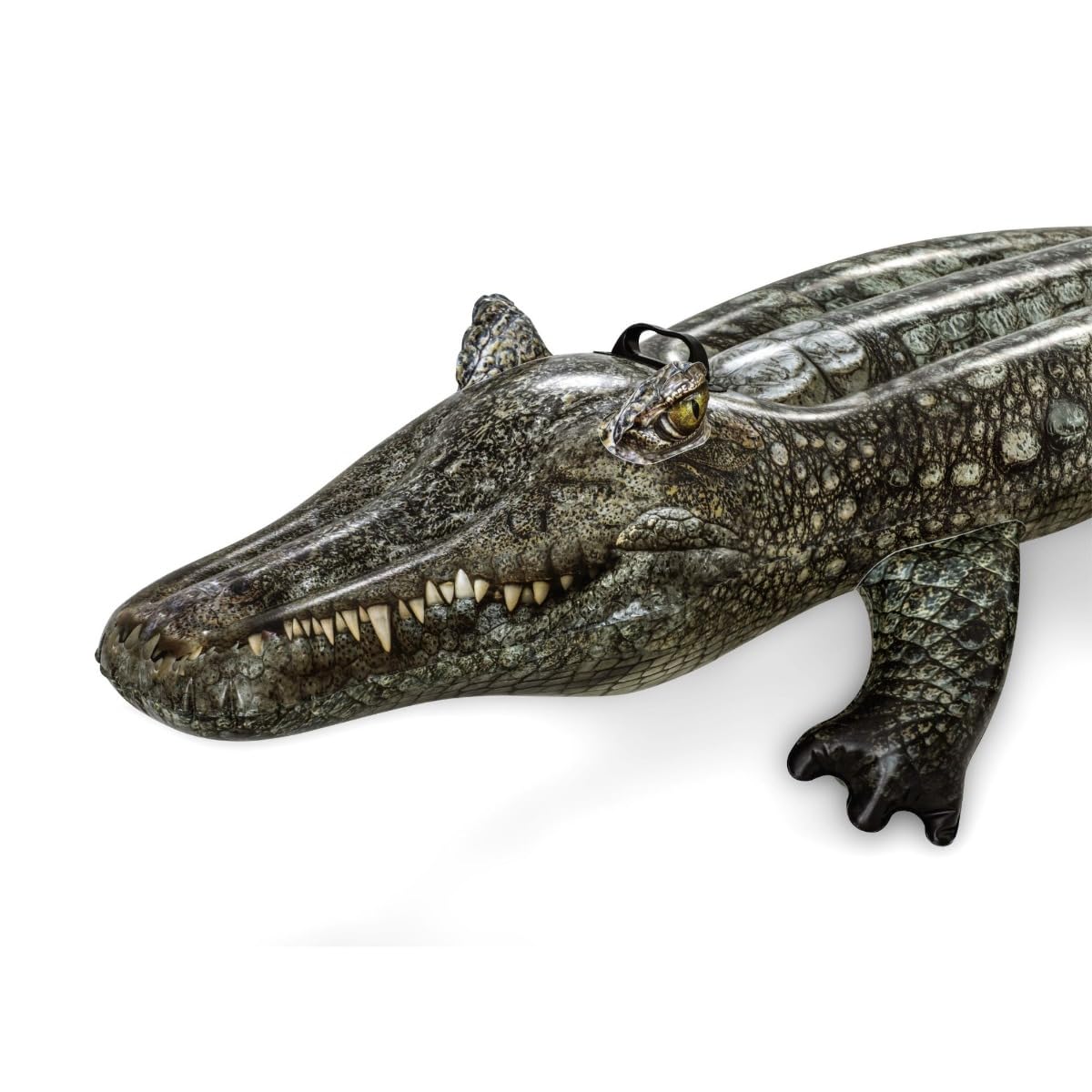Bestway Crocodile Inflatable Ride-On Pool Float - Realistic Design | 184cm x 78cm | Ages 3+ 2