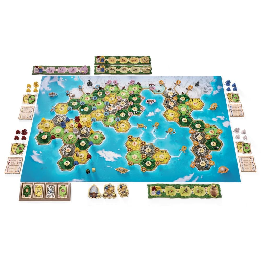 CATAN Dawn of Humankind Board Game | Ages 12+ | 3-4 Players | 90+ Minutes Play Time 3