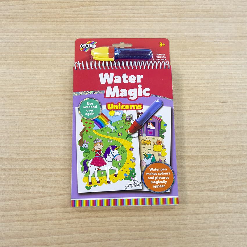 Galt Toys Water Magic Unicorns Colouring Book | Reusable Mess-Free Fun | Ages 3+ 6