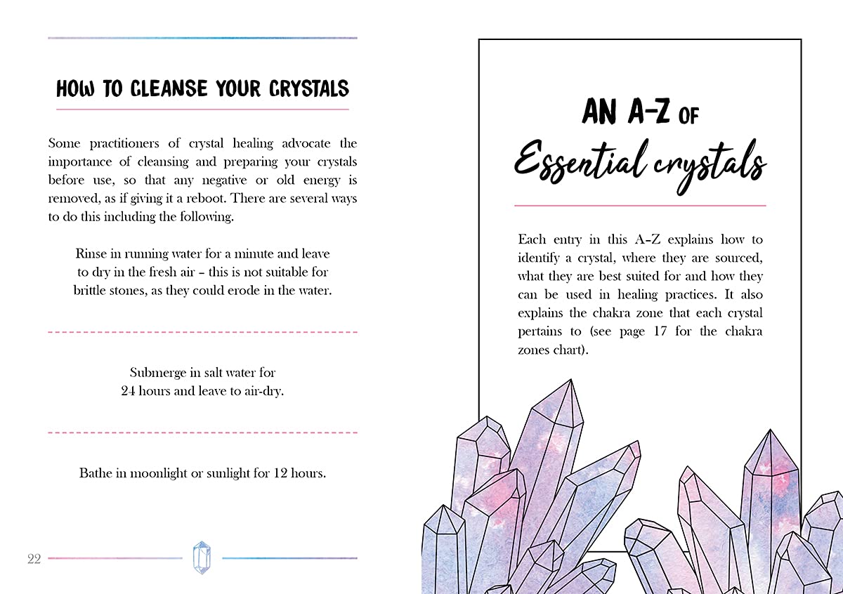 Summersdale The Little Book of Crystals - Beginner's Guide to Crystal Healing | Paperback 5
