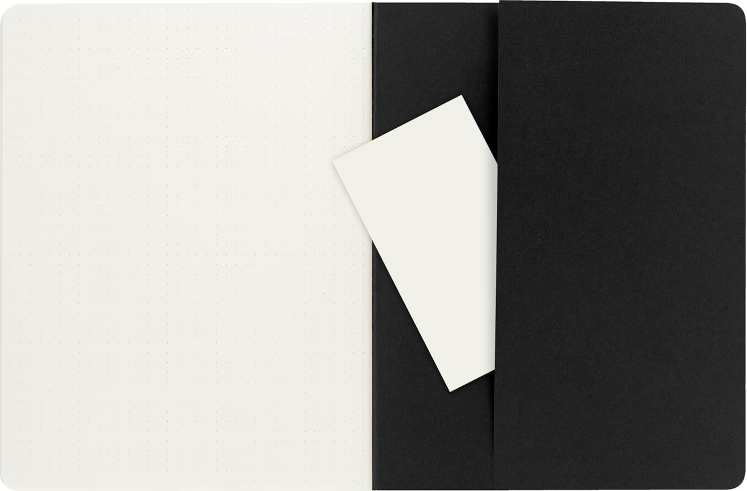 Moleskine Cahier Journal Set of 3 - Extra Large Dotted Pages | Black Cardboard Cover 6