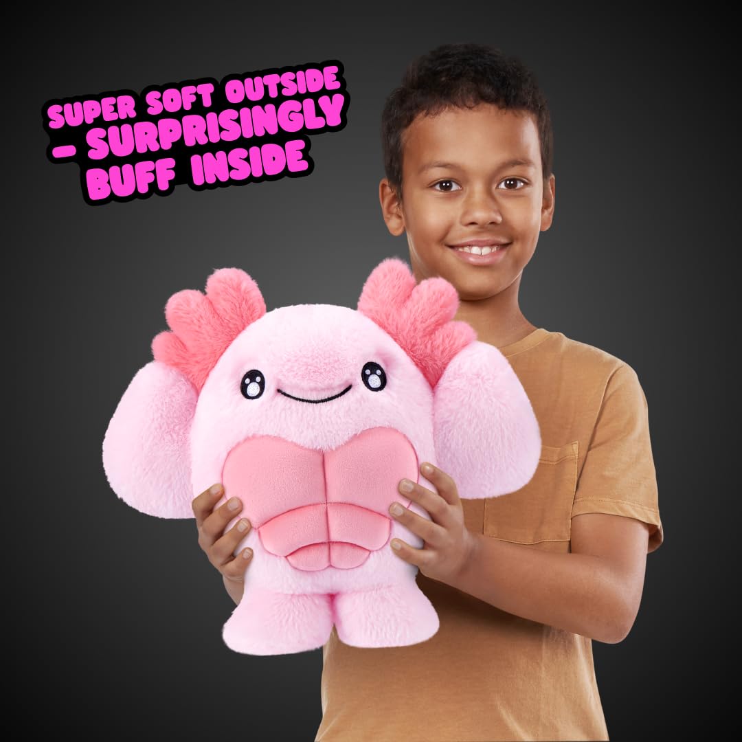 BUFFYS Series 1 Axolotl Plush - 8 Inch Soft Cuddle Buddy | Collectible Toy | Polyester 4