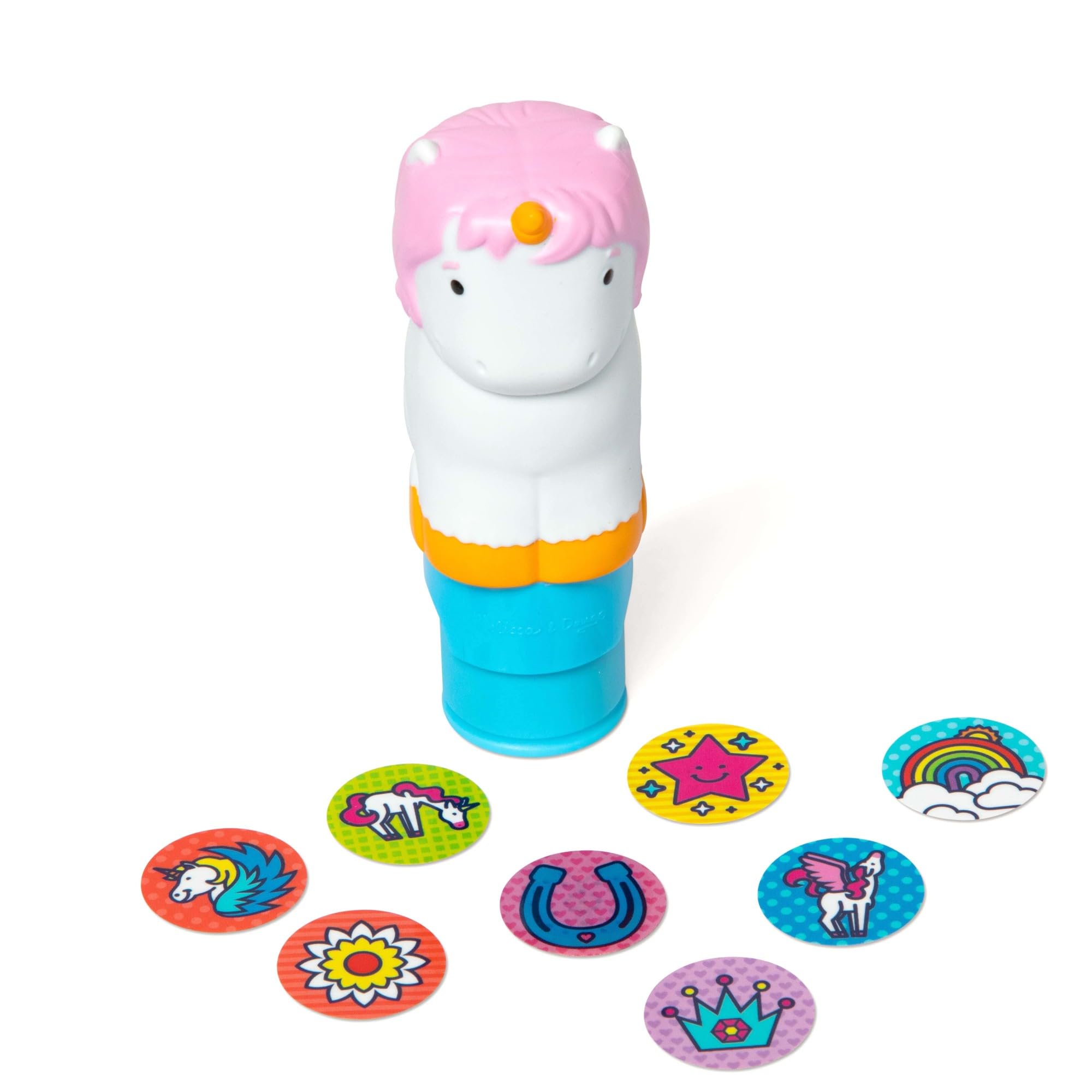 Melissa & Doug Sticker WOW! Unicorn Bundle - 24-Page Activity Pad & Stamper with 500 Stickers 3