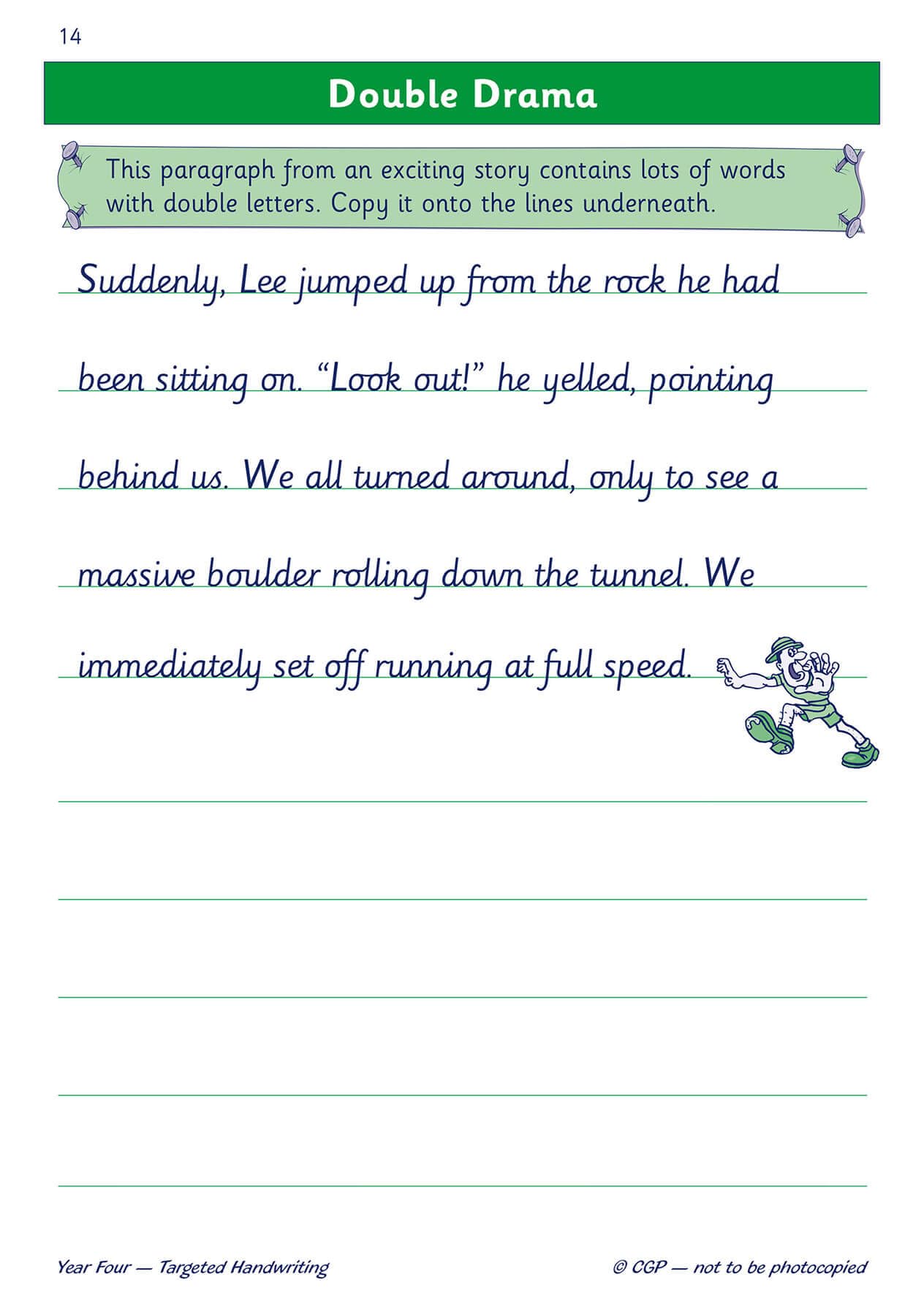 CGP KS2 English Targeted Practice Book - Handwriting Year 4 | Paperback | Ages 7-9 4