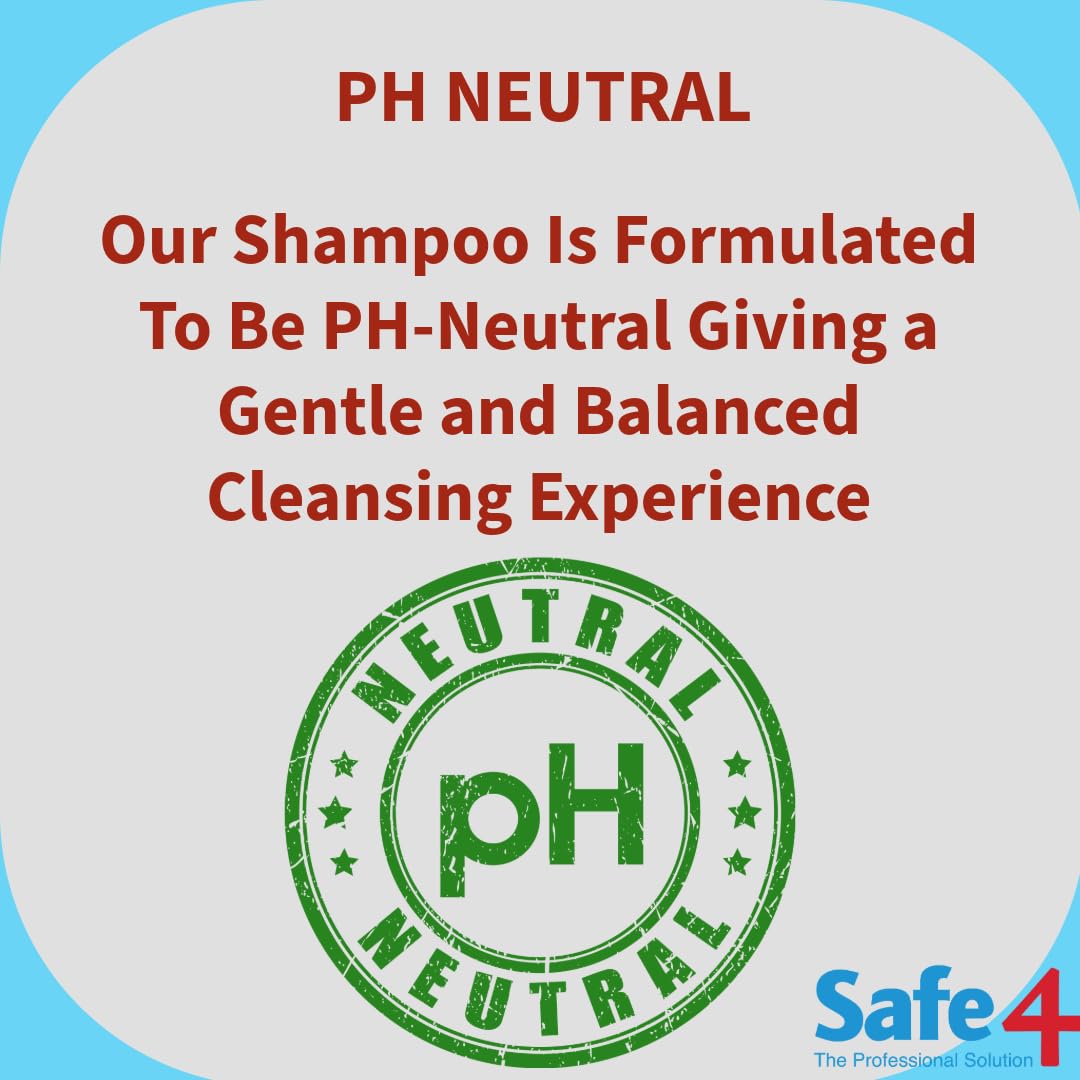 Safe4 Antimicrobial & Antifungal Dog Shampoo - Peach Scent, pH Neutral | 500 ML 3
