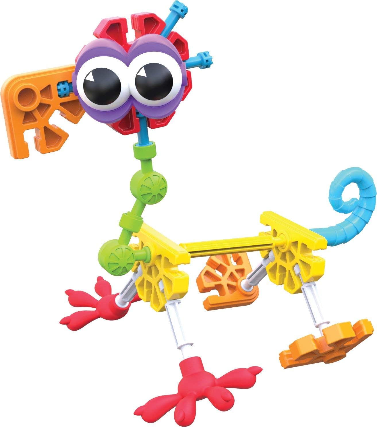 Kid K'NEX 50 Build Budding Builders Set - Educational Building Toys for Kids 3+