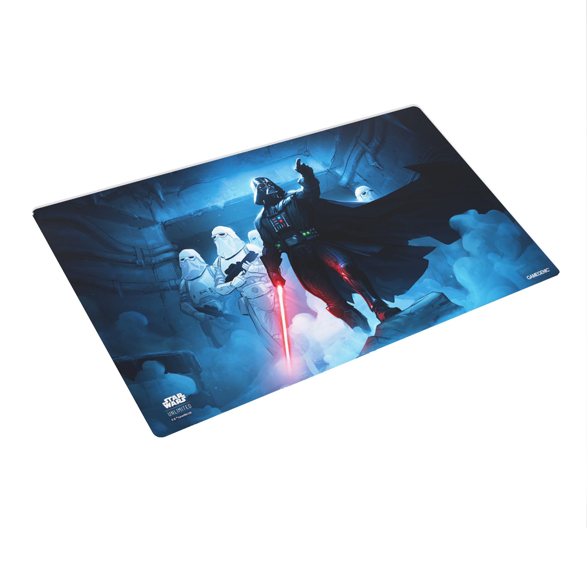 Gamegenic Star Wars Unlimited Darth Vader Game Mat | 24" x 14" | Anti-Slip Backing