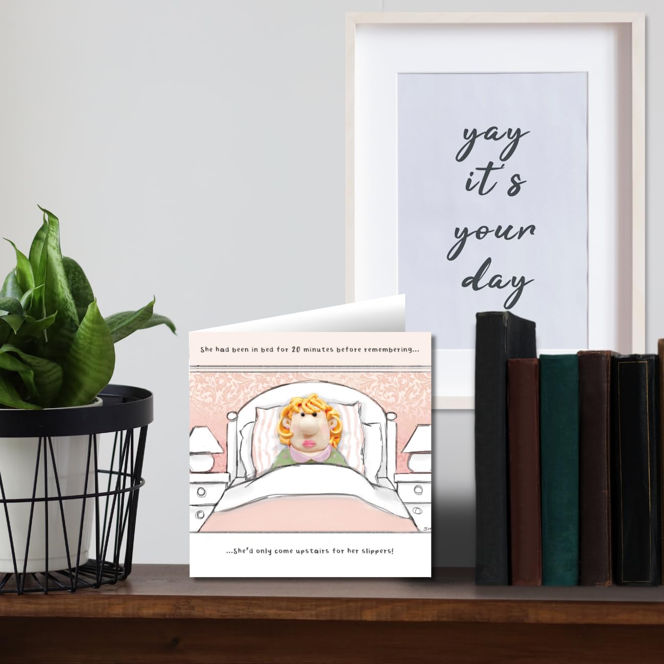 Emotional Rescue Funny Birthday Card for Her - Iconic Image & Humour | 6 x 6 inches 4