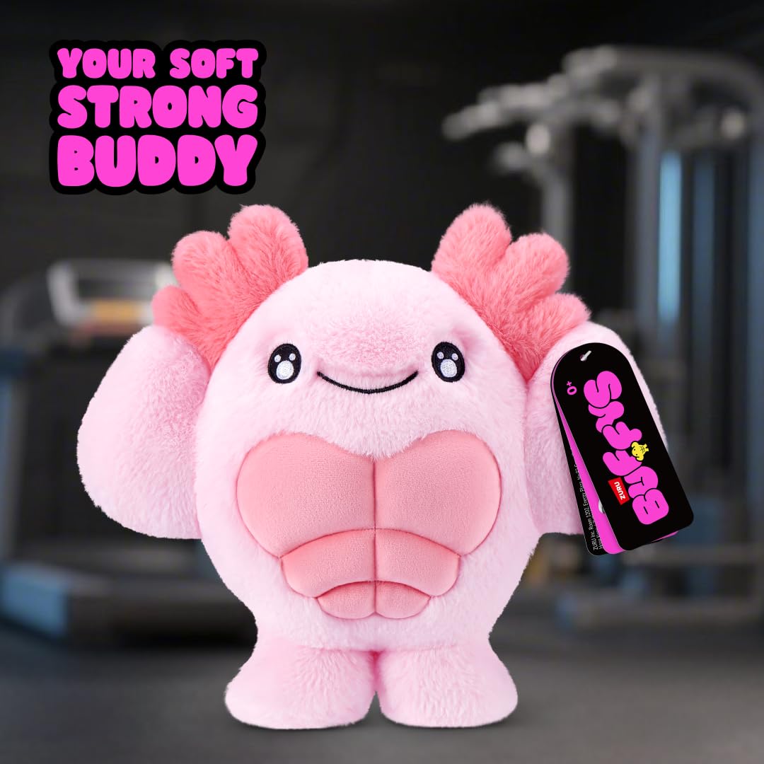 BUFFYS Series 1 Axolotl Plush - 8 Inch Soft Cuddle Buddy | Collectible Toy | Polyester 2