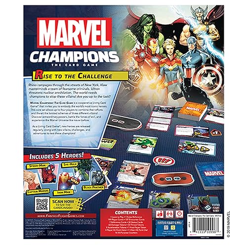 Fantasy Flight Games FFGMC01 Marvel Champions Le Jeu de Cartes 5