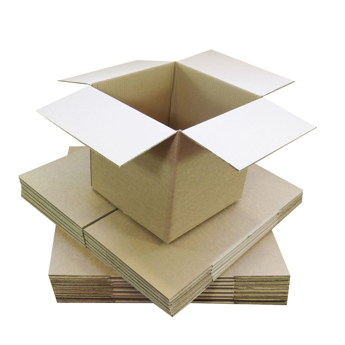 Triplast Small Single Wall Box Mailers - 127x127x127mm (5x5x5") | 10 Pack | Brown Cardboard
