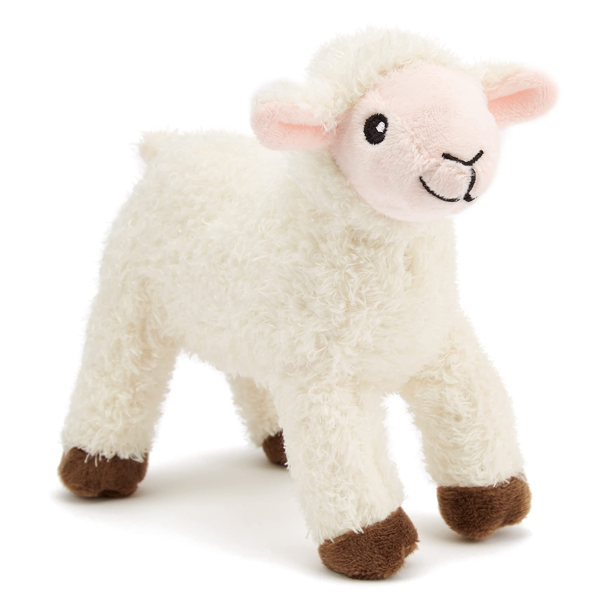Zappi Co Izzy The Lamb Plush Toy - 12-15 cm Soft Cuddly Stuffed Animal | Machine Washable