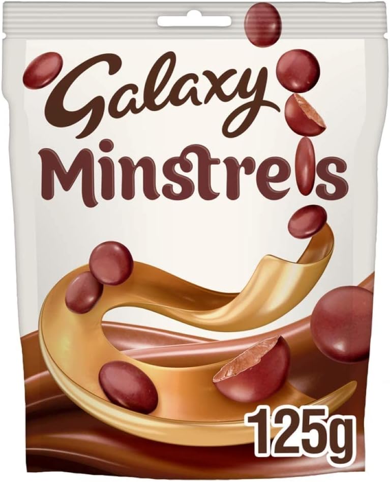 Galaxy Minstrels Milk Chocolate Pouch Bag 118g 1