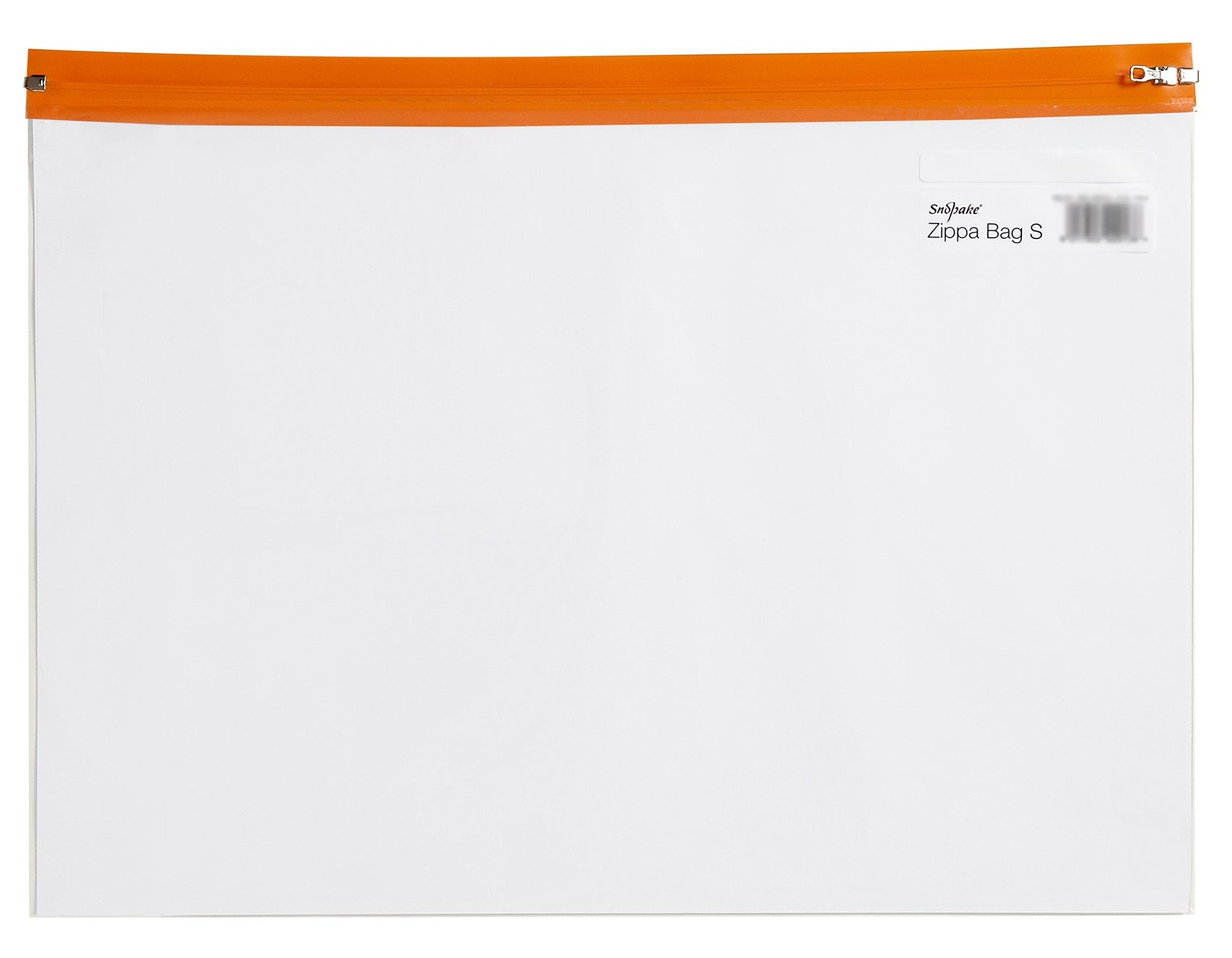 Snopake A4 Plus Zippa-Bag ‘S’ Classic with Write-On Label | Pack of 5 | Water Resistant 6