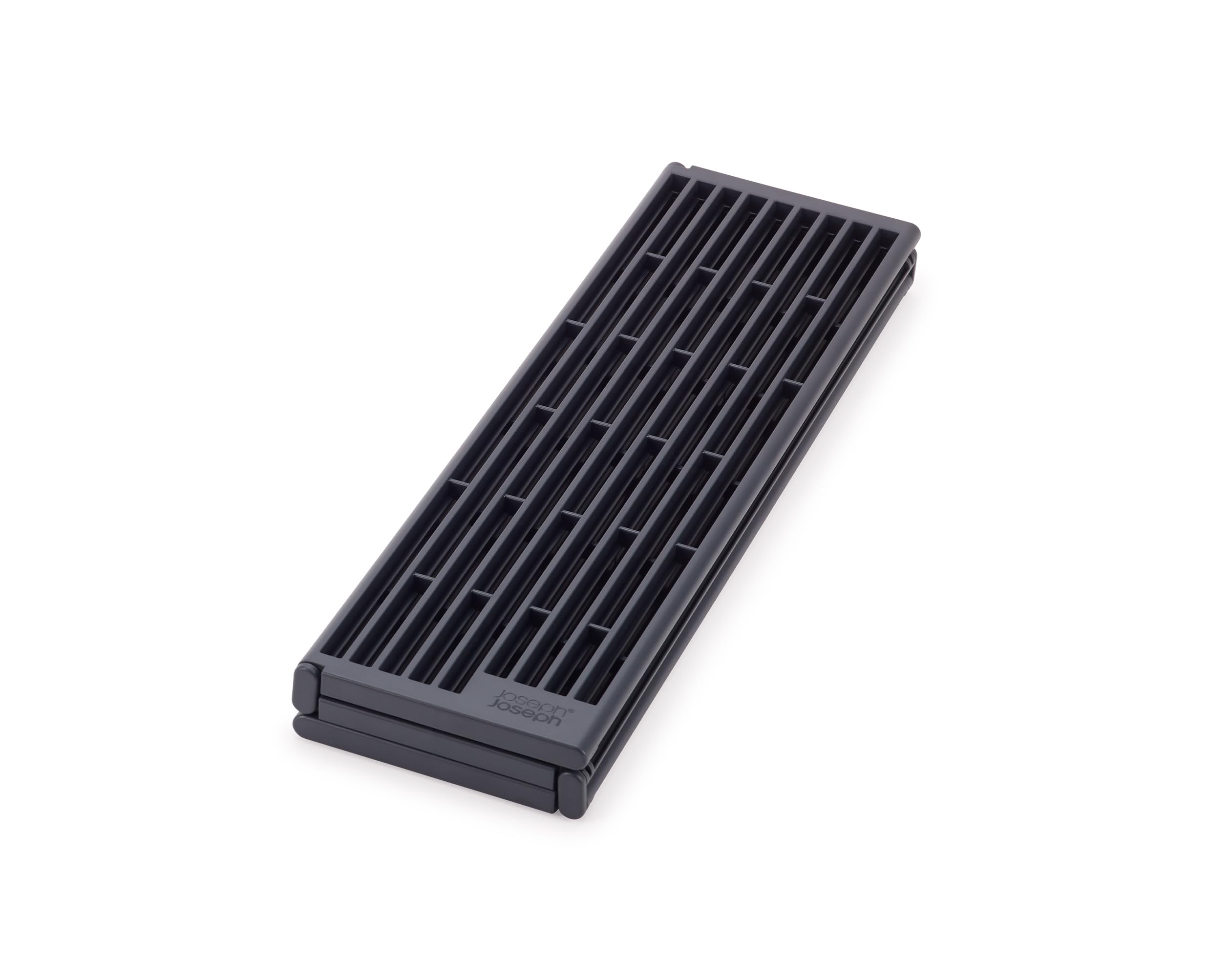 Joseph Joseph Platform Folding Over Sink Drainer | Fits Across Sink | Anthracite