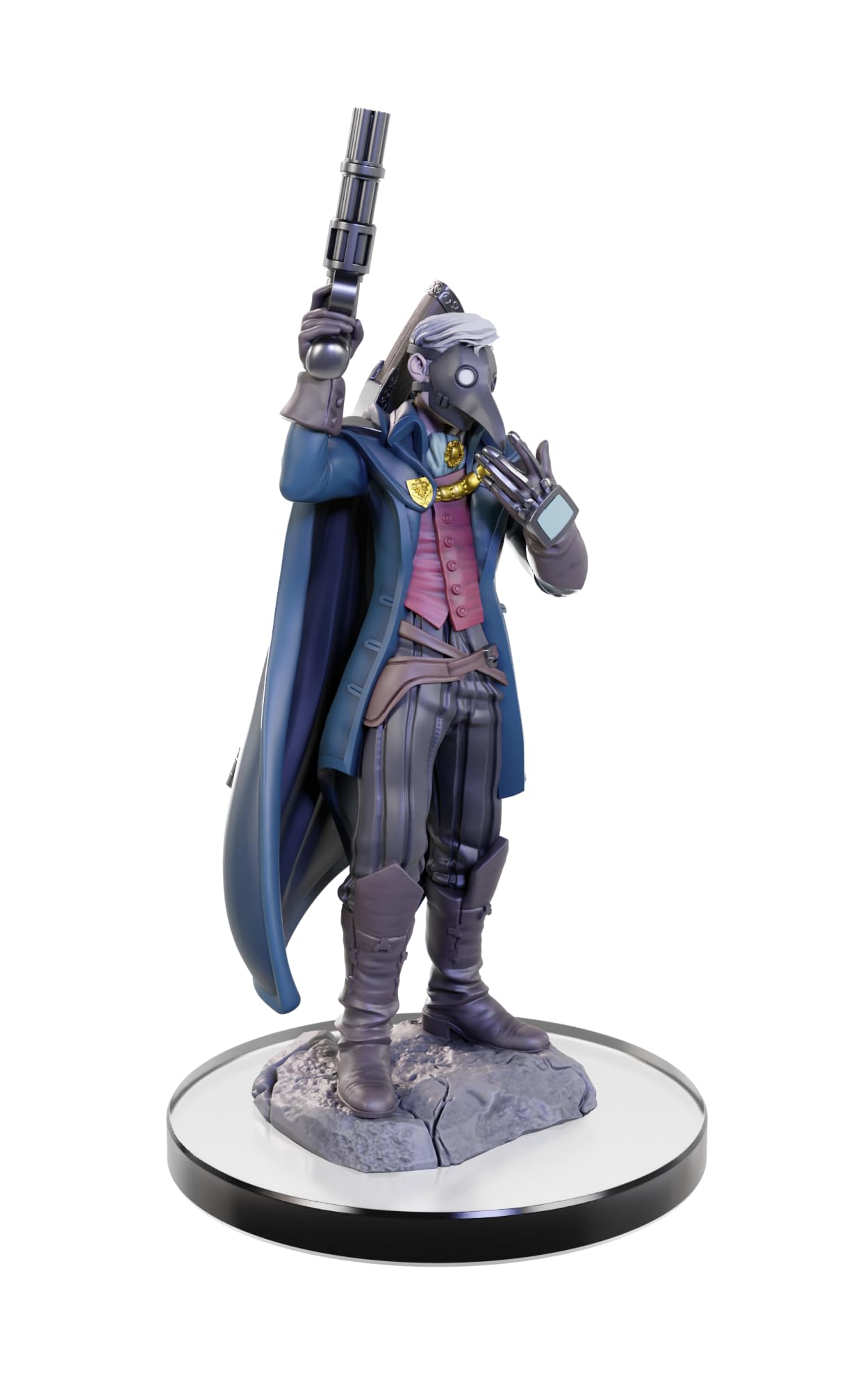 WizKids Critical Role Unpainted Miniatures - Percival & Cassandra de Rolo Figures | Ready to Paint 4