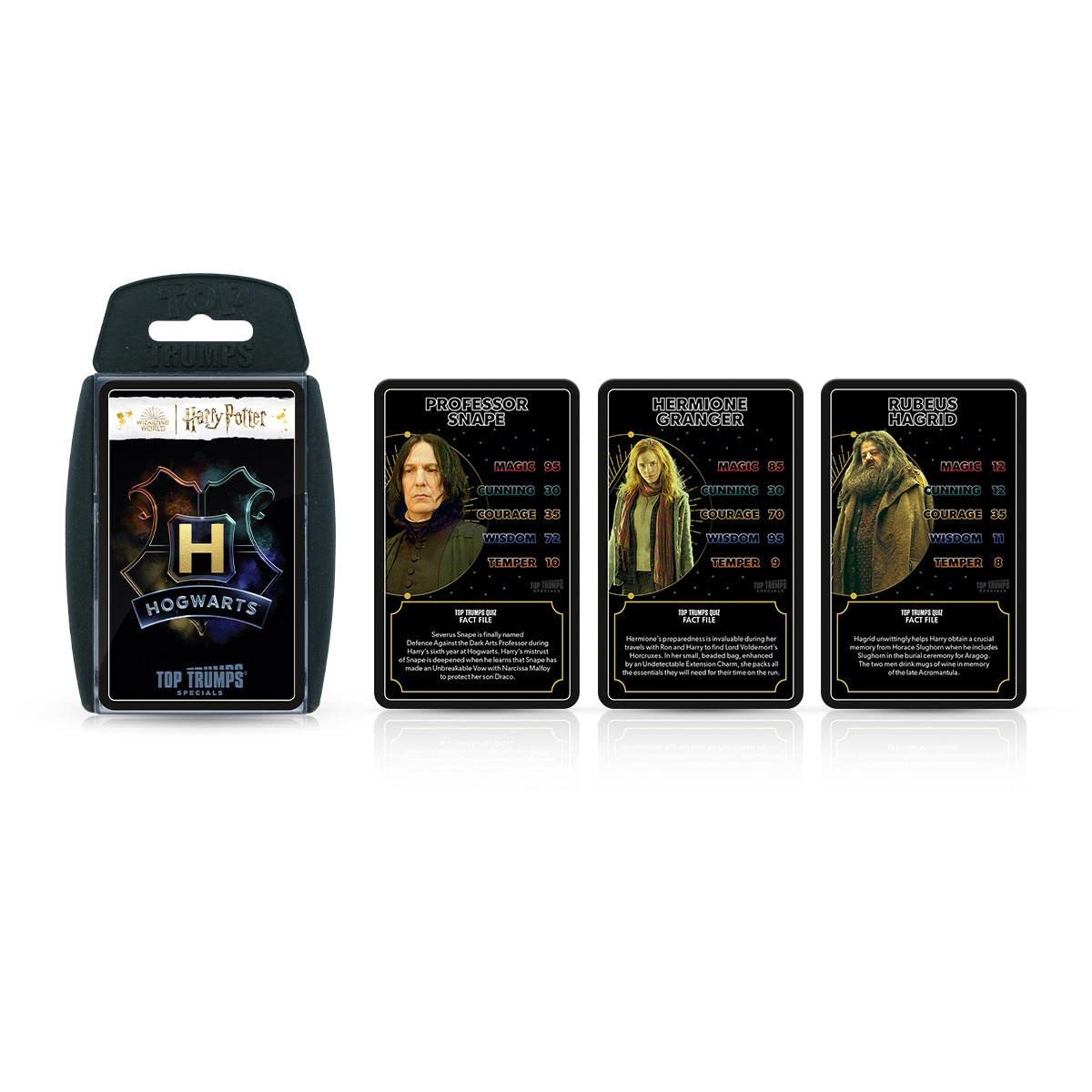 Top Trumps Harry Potter Heroes of Hogwarts Specials Card Game - Ages 6+ | Multicolor Plastic 6