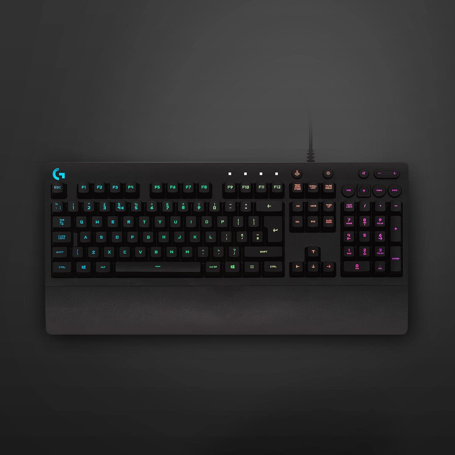 Logitech G213 Prodigy Gaming Keyboard - Black USB QWERTY US Layout for PC/Mac 10