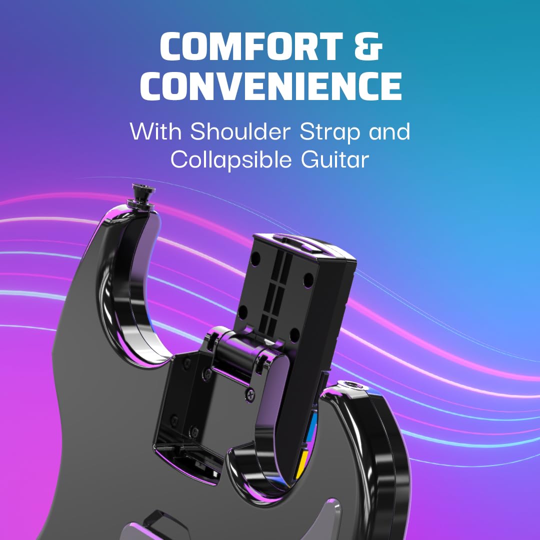 PDP RIFFMASTER Kabelloser Gitarren-Controller für PlayStation 5 und PlayStation 4 5