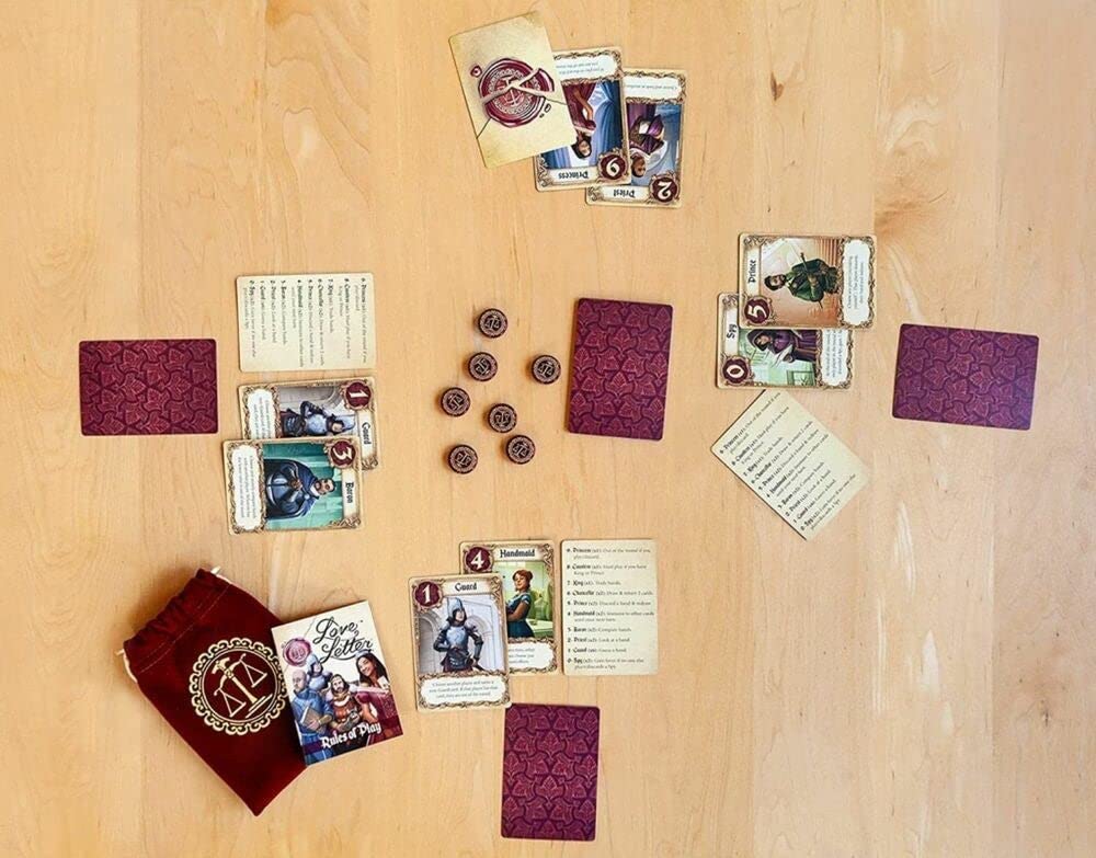 Z-Man Games Love Letter Card Game | Ages 10+ | 2-6 Players | 20+ Minutes 3