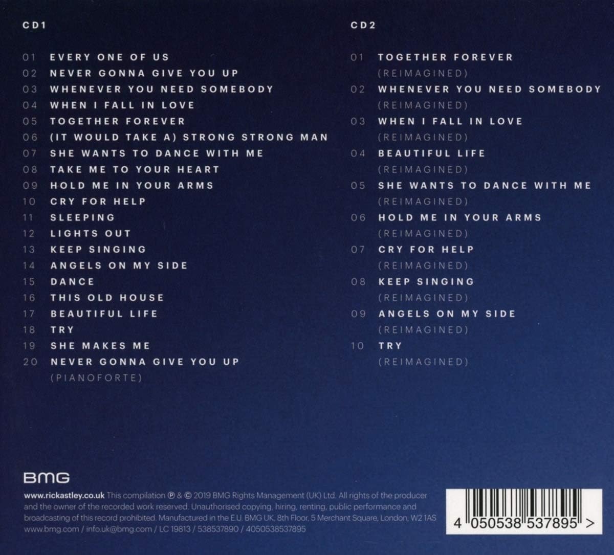 Rick Astley - The Best of Me [Audio CD] 2