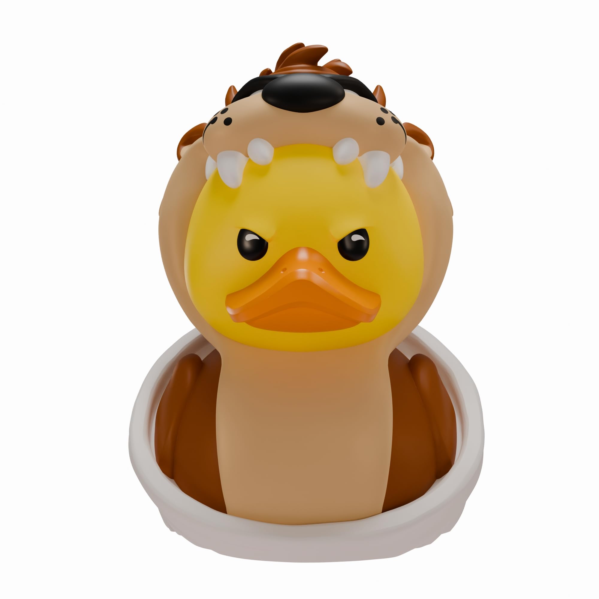 TUBBZ Looney Tunes Tazmanian Devil Cosplaying Rubber Duck Collectible Figure | 9 cm Tall