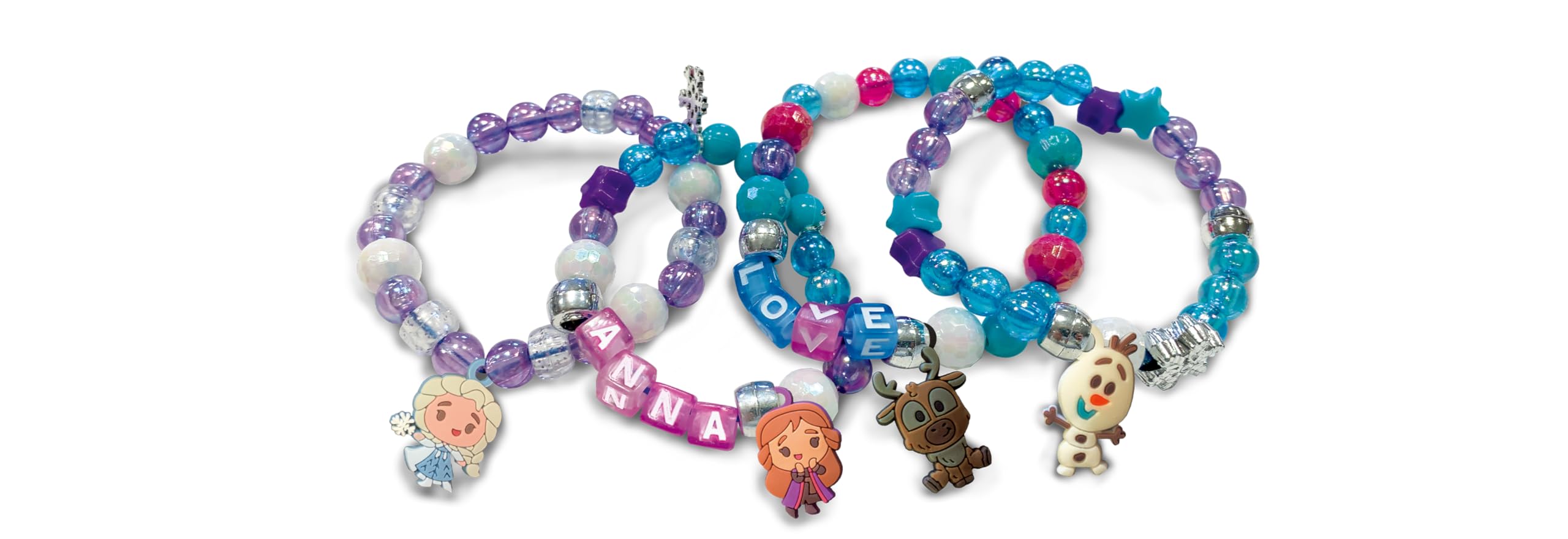 Liscianigiochi FROZEN: My secret Beads Jewellery Creation Kit for Kids 3+ 3