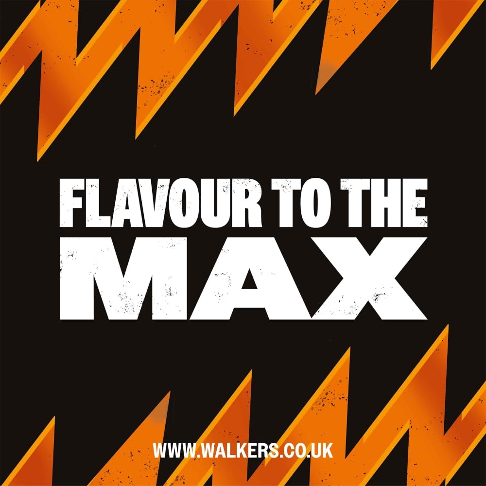 Walkers Max Punchy Paprika Sharing Chips 140g 6