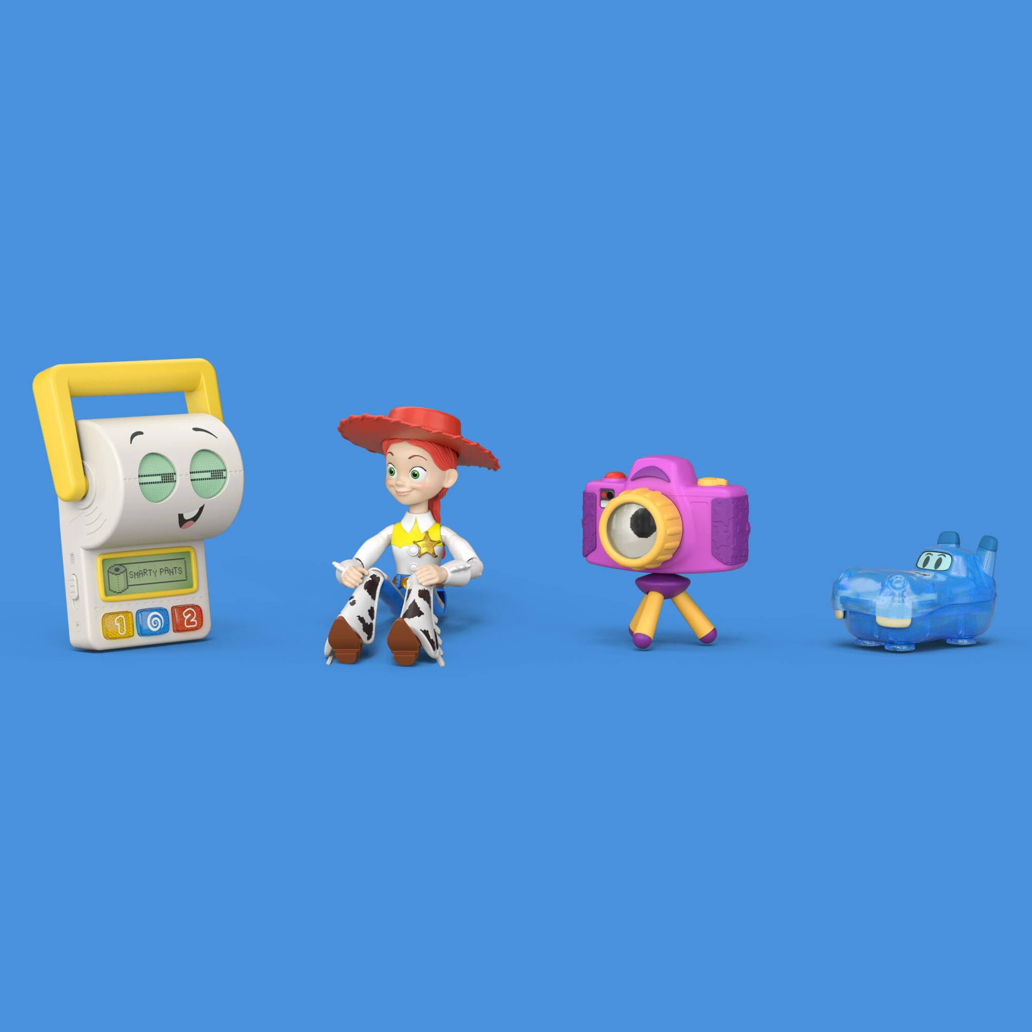 Mattel Disney and Pixar Toy Story 5 Action Figures Multipack with Jessie, Smarty Pants, Atlas & Snappy 3