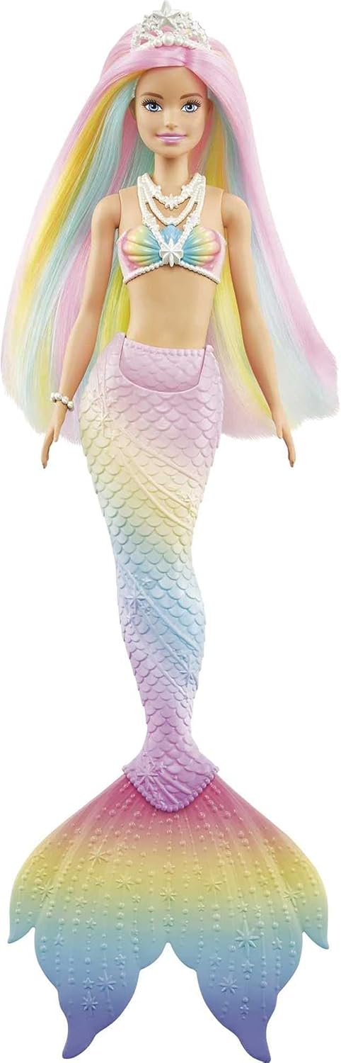 Barbie Dreamtopia Rainbow Magic Mermaid Doll - Water-Activated Color Change Feature, Ages 3 to 7 (one sent at random) 3