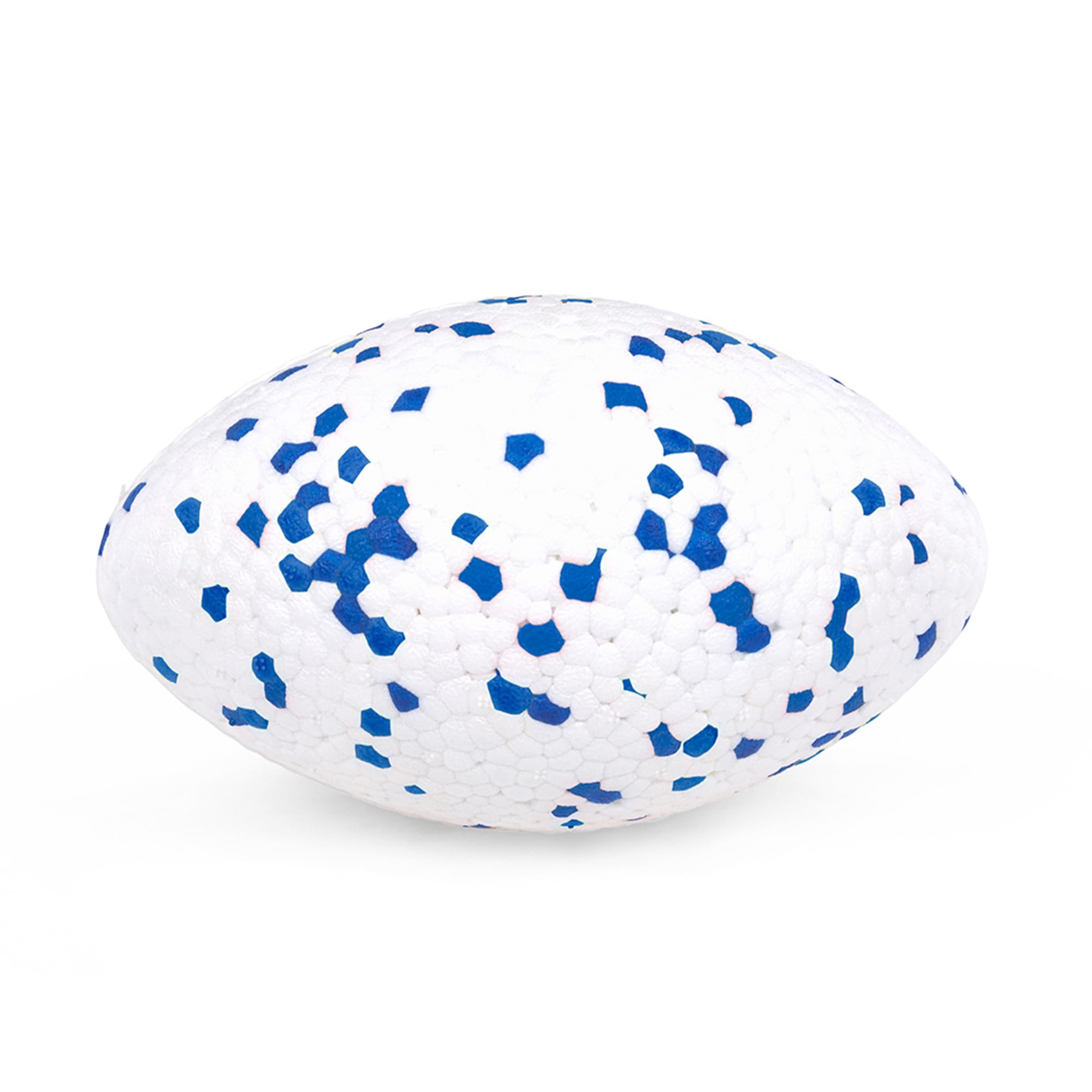 Petface Outdoor Paws Mighty Rugby Ball Dog Toy - Extra Strong ETPU | Floats | For All Breeds