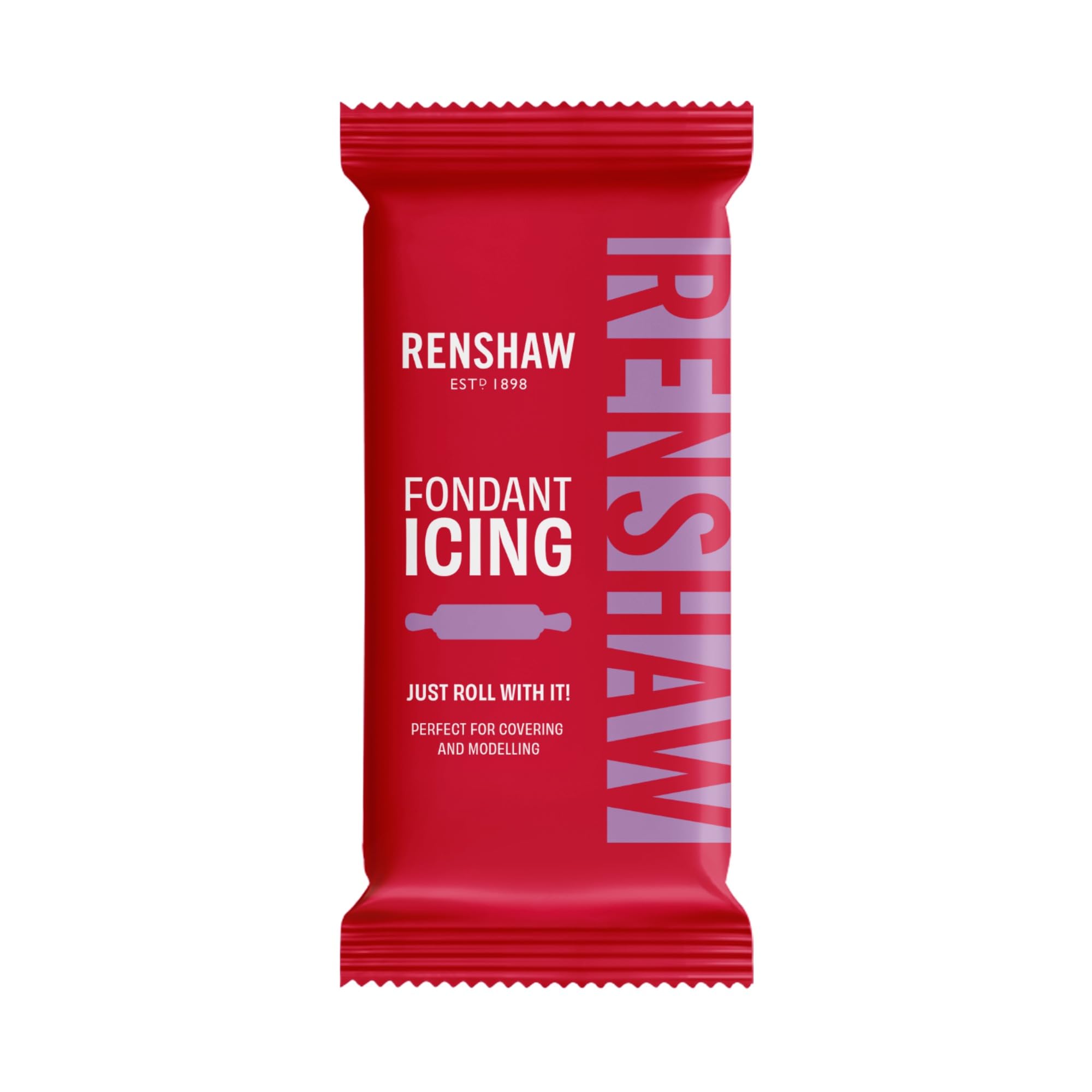 Renshaw Dusky Lavender Ready to Roll Fondant Icing Sugarpaste - 250g