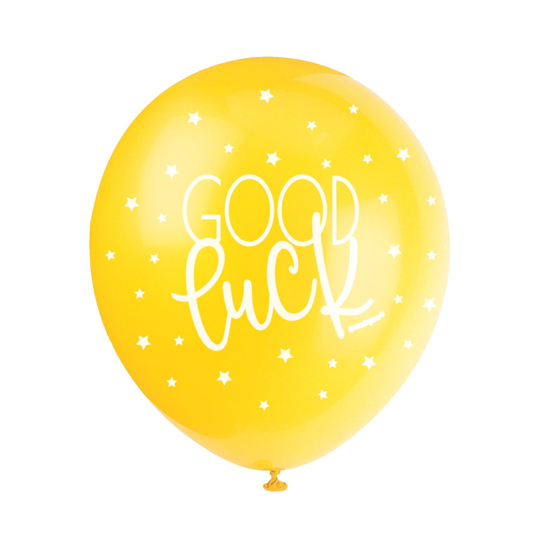 Unique Party Good Luck Multicolor Latex Balloons - 30cm | Pack of 5 | Pearlised Finish 5